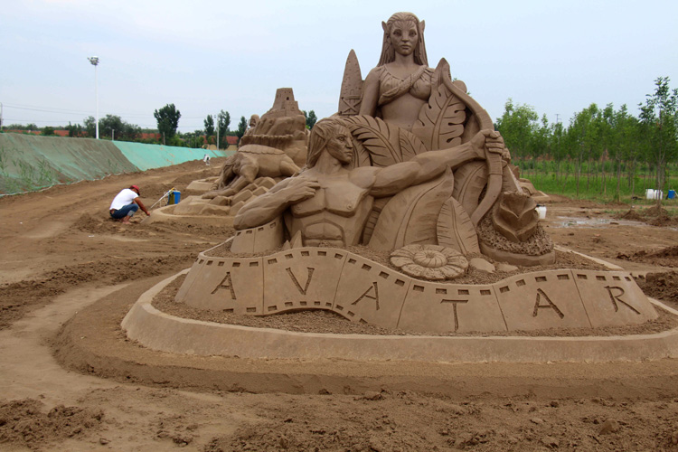 滨州雕塑，打造黄河三角洲最大的沙雕主题公园（组图）