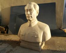 周总理半身像雕塑_滨州宏景雕塑有限公司