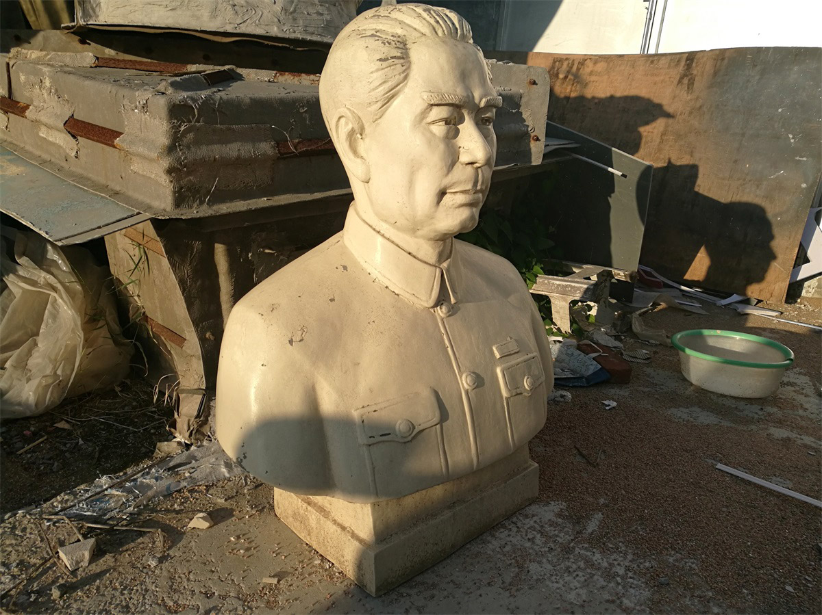 hj3911 周总理半身像雕塑_滨州宏景雕塑有限公司