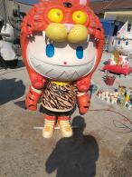 hj4113 美陈玻璃钢卡通雕塑及花盆_美陈玻璃钢卡通雕塑及花盆_滨州宏景雕塑有限公司