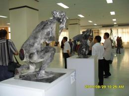 hj442 蓝色畅想雕塑展_蓝色畅想雕塑展_滨州宏景雕塑有限公司