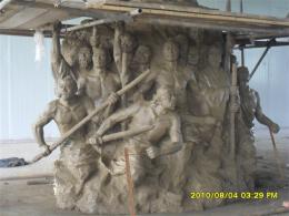 hj232 泥塑展示_泥塑展示_滨州宏景雕塑有限公司