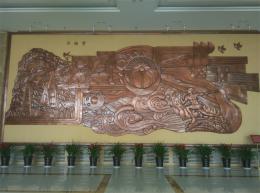 大型锻铜浮雕~“石油梦”_滨州宏景雕塑有限公司